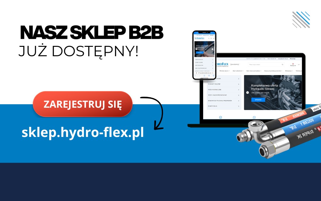 Sklep hydrauliki siłowej B2B – elementy hydrauliczne dla przemysłu